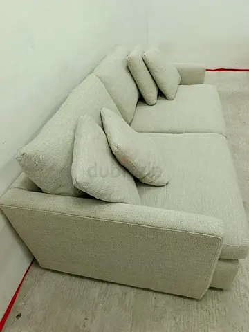 Perfect condition crate&barrel lounge deep three seater sofa