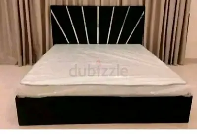 Brand New fabric wood Bed king size 180cm 200cm With Medical Mattress Available