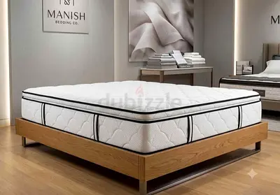 New King size Eurotop Memory Foam pocket Spring Medium Firm Mattress Available