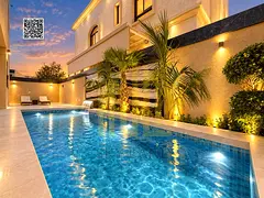 Villa for sale – with swimming pool – 3 floors – includes air conditioning, electricity, and w