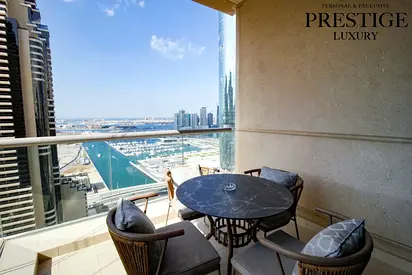 3BR | Vacant | High Floor | Sea View
