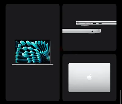 MACBOOK AIR M5 24GB RAM - 1TB RAM 15” SILVER APPLE CARE PLUS