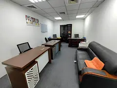 100 sft Fully Furnished Office Near City Center Metro Station Port Saeed for only AED 32000