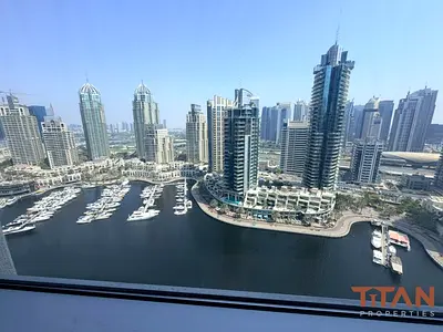 Upgraded | Fully Furnished 3BR + Maid | Full Marina View