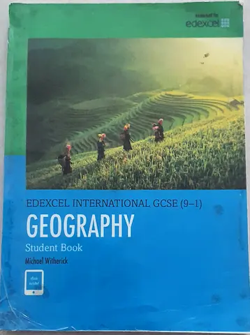 Edexcel International GCSE (9–1) Geography Student Book by Michael Witherick - colord copy new