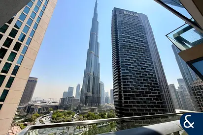 3 Bed + Maid | Full Burj View | Unfurnished