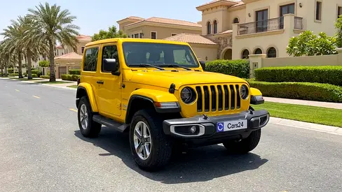 AED 1,392/month | 0 DP | Free 1 Year Warranty | Service History | 30 Day Return | JEEP WRANGLER 2019
