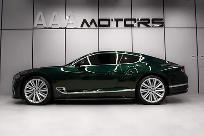 Bentley Continental GT W12 2021 | GCC Specs - Viridian Green | 1 Year Warranty AHabtoor