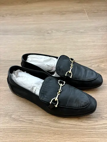 Genuine leather loafers, size 36
