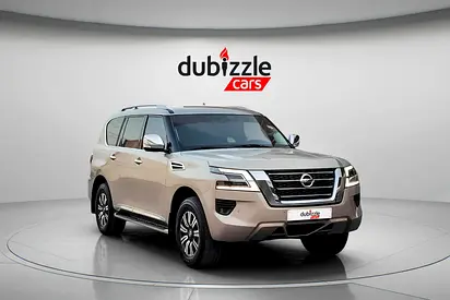 AED 2052/month | 2021 Nissan Patrol SE Titanium | GCC Specs | Ref#528540