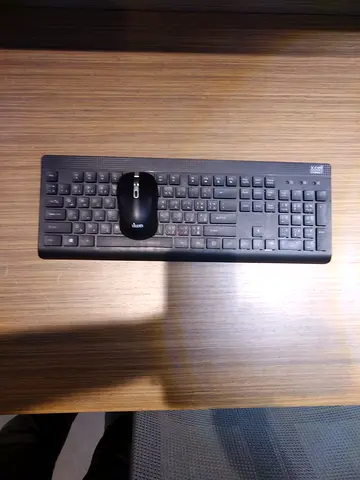 Wireless keyboard and mouse combo - used, working good
