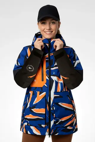 Adidas x Stella Mccartney Women's patterned waterproof ski jacket - Size XS - UNUSED