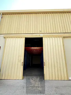 Warehouse for rent in Industrial Area 18 with 2,889 sq. ft. and two mezzanines, offering a total are