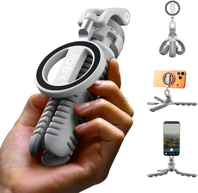 JOBY PodZilla - Magnetic Suction Tripod Kit, Suction Legs