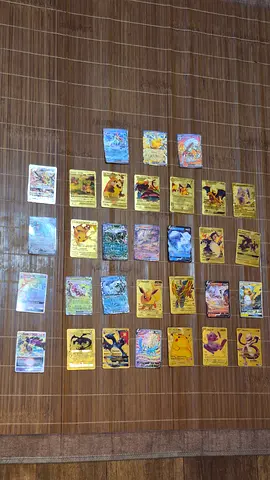 Collection of 35 Holographic Pokémon Trading Cards - Mixed Rares