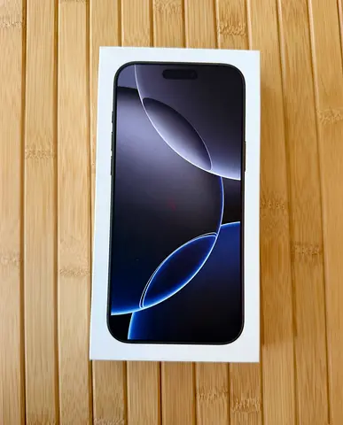 Apple iPhone 16 Pro Max Black Titanium - With the box 512GB