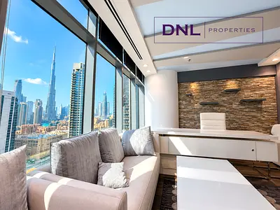 Burj Khalifa View | Furnished Office | Exclusive