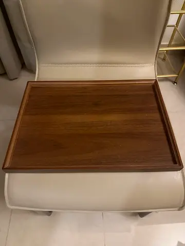 Solid Wood Tray Table / Serving Tray - Good Condition