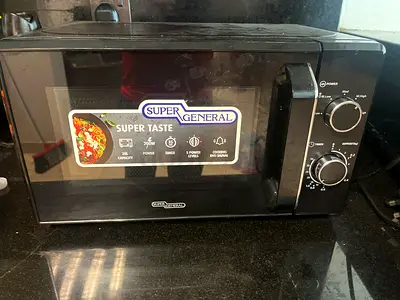 Super General Countertop Microwave - 20L, Almost new  Condition
