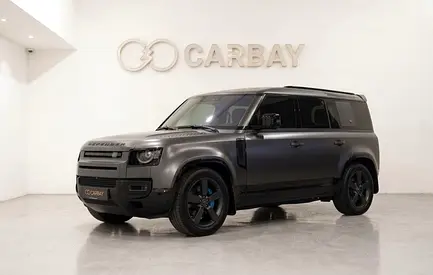 AED 5311 PM | LAND ROVER DEFENDER HSE CARPATHIAN GREY V6 2024 | AGENCY WARRANTY TILL MARCH 2028