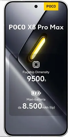 POCO X8 Pro Max - 8500mAh Battery, Dimensity 9500s 512gb plus 32gb ram