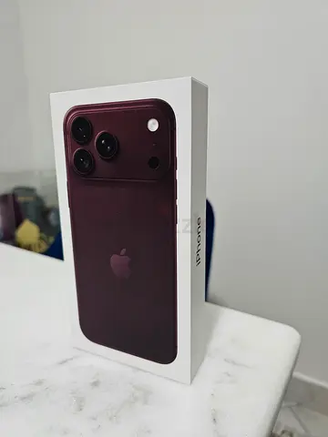 Iphone 18 ProMax BURGUNDY 256GB available now