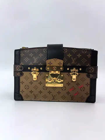 LOUIS VUITTON SOFT TRUNK monogram BROWN