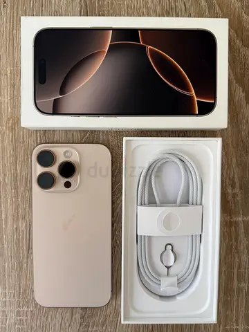 iPhone 16 Pro 256GB – Desert Titanium | Middle East Version | Like New