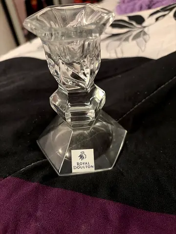 Royal daulton candle stick holder