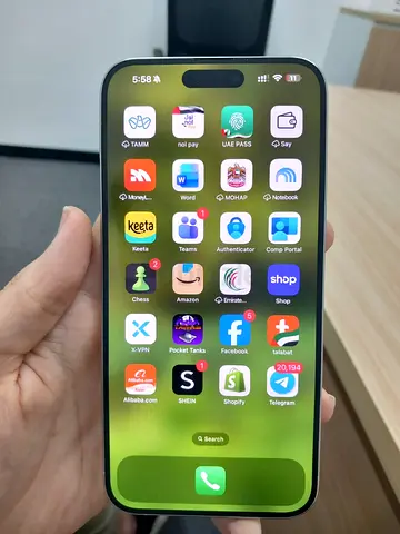 I Phone 15 Pro Max 265 GB for sale  — from the owner and the box is attached.