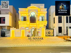 Excellent two-story villa with a roof terrace, located near the mosque; freehold ownership, with reg