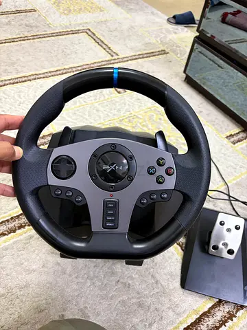 PXN Racing Wheel with Pedals (PS5, PS4 and Xbox-compatible) - Good Condition