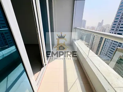 Full open view balcony wardrobe, separate kitchen gym pool