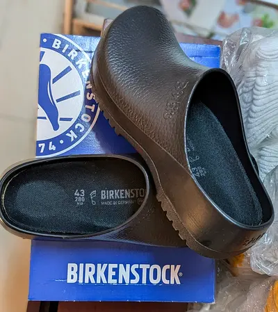Birkenstock Professional Unisex Slip-on Clog - Size42 and  43, black