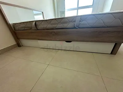 Single bed frame with under-bed drawer - good condition