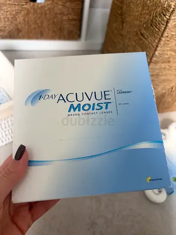 2 packs of 90 contact lenses -1.25