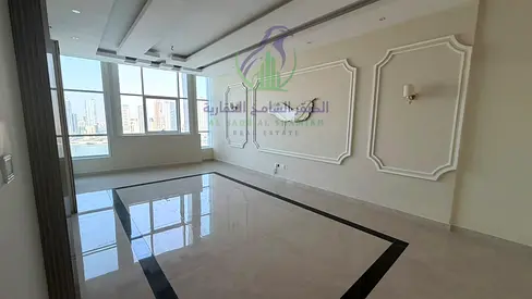 غرفتين وصالة بالممزر إطلالة بحرية تشطيب ألترا لوكس باركينغ مجاني موقع مميز بالخدمات العامة سعر مميز ودفعات سهلة