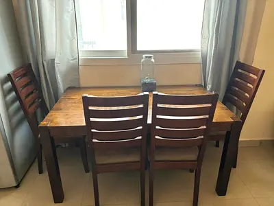 Table and chair 4 nos