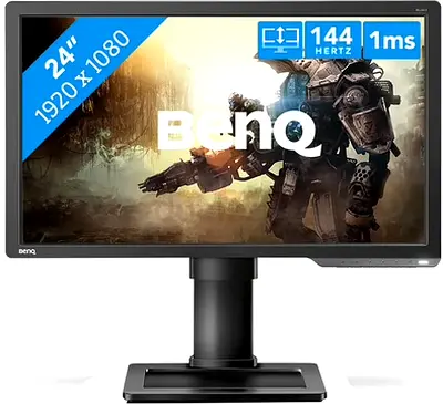 BenQ XL2411P 24" 144Hz Gaming Monitor - 1ms (Great Condition)