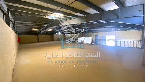 10,000 Sq. Ft. Warehouse for Rent in Al Sajaa | Ground + Mezzanine | AED 300,000