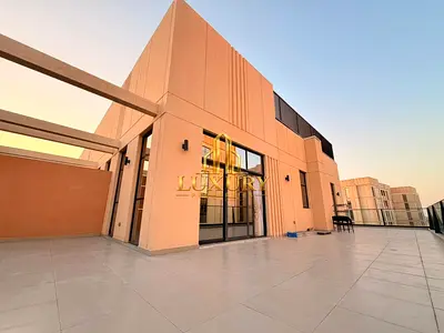 Luxurious 2-BR Penthouse with Maid’s Room | Furnished + Massive Terrace | Al Mamsha