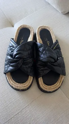 Dior sandals size 40 box dustbags