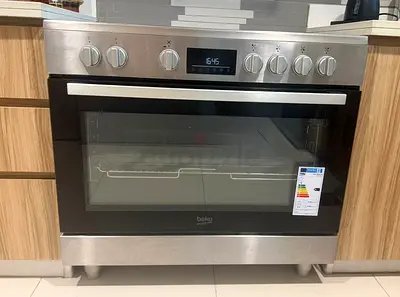 Beko 5 burner Electric cooker 90 by 60cm Latest