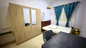 READY TO OCCUPY MASTER BEDROOM WITH ATTACHED WASHROOM & EXCLUSIVE KITCHEN IN AL NAHDA 2 DUBAI.
