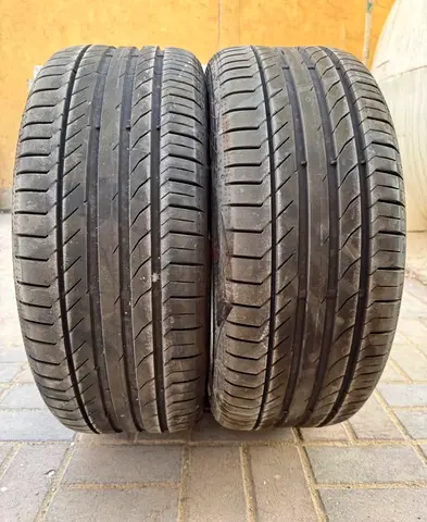 Two Continental tiers 
Made in Poland
Size: 225/40/19
Date: Feb 2024
