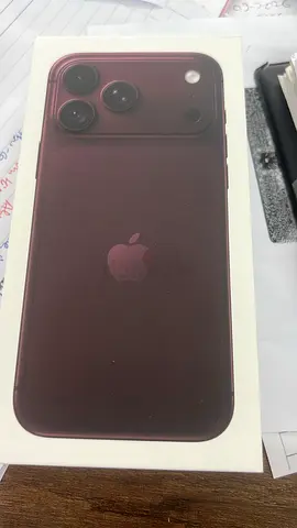 Apple iPhone (sealed box) - Midnight/Deep Red color
