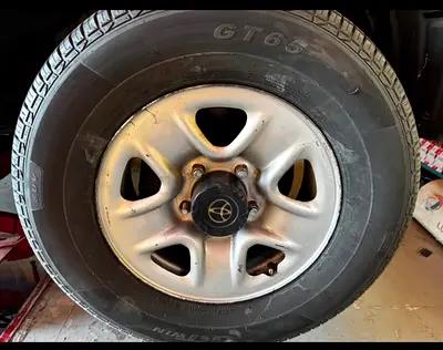 Off Road Rims,Tyers For LandCruiser and H&R Spacers 285/65/17-25
اربع رنقات ستيشن ديازل اصليه حجم 17
