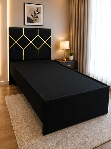 Black Single Bed Frame Available