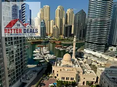 Furnished 1BR Apartment | Manchester Tower | Marina & City Views