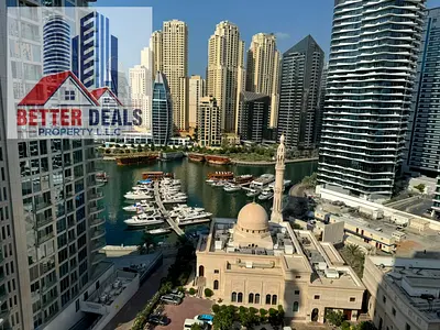 Furnished 1BR Apartment | Manchester Tower | Marina & City Views